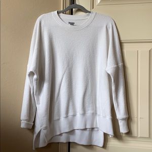 White Aerie crewneck sweater
